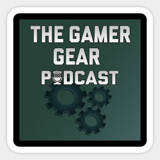 Gamer Gear Square - Green Sticker